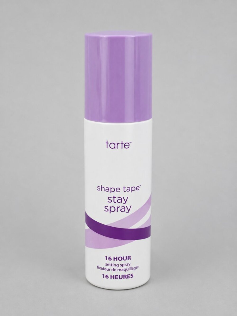 Full Size tarte Shape Tape Stay Spray 16-Hour Setting Spray Lavender White